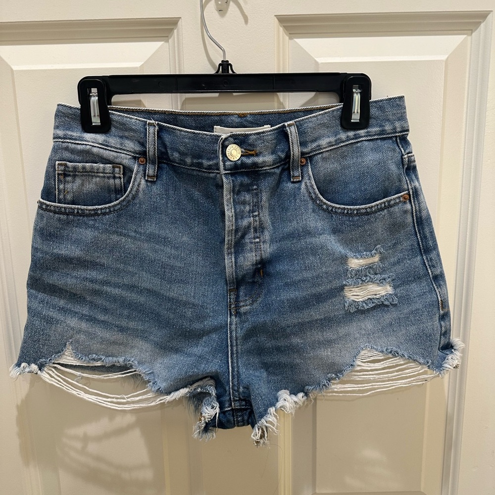 Pacsun Vintage High Rise Denim Shorts